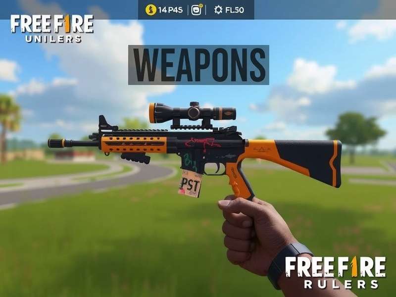 Free Fire Unrivaled Rulers weapon customization