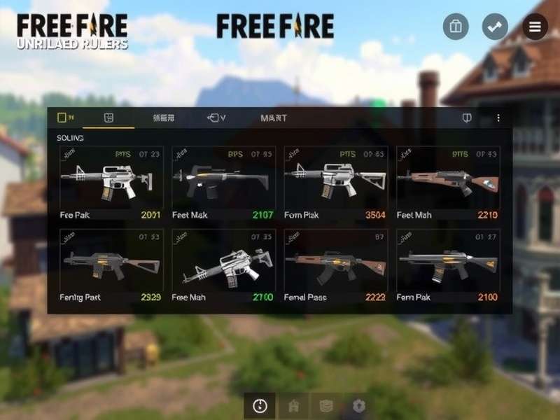 Free Fire Unrivaled Rulers gameplay screenshot
